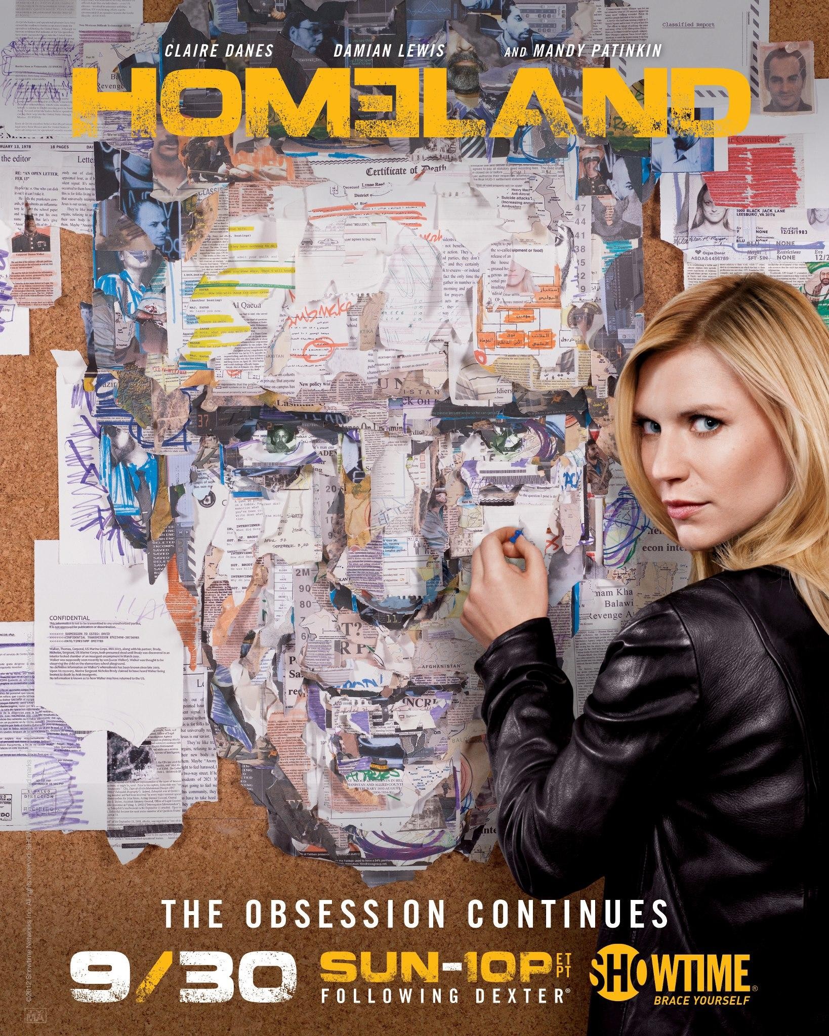 Mega Sized TV Poster Image for Homeland (#3 of 13)