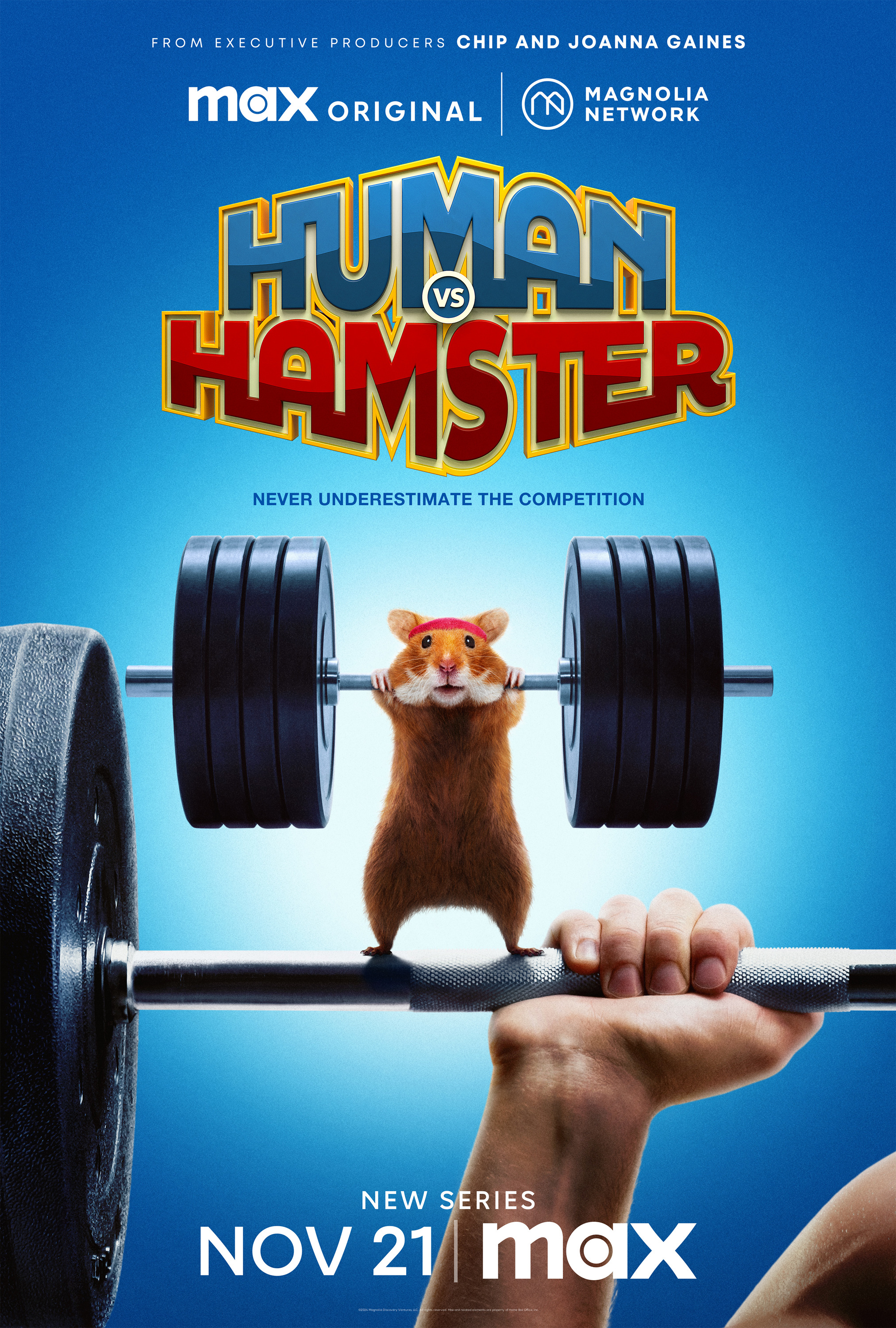 Mega Sized TV Poster Image for Human vs Hamster 