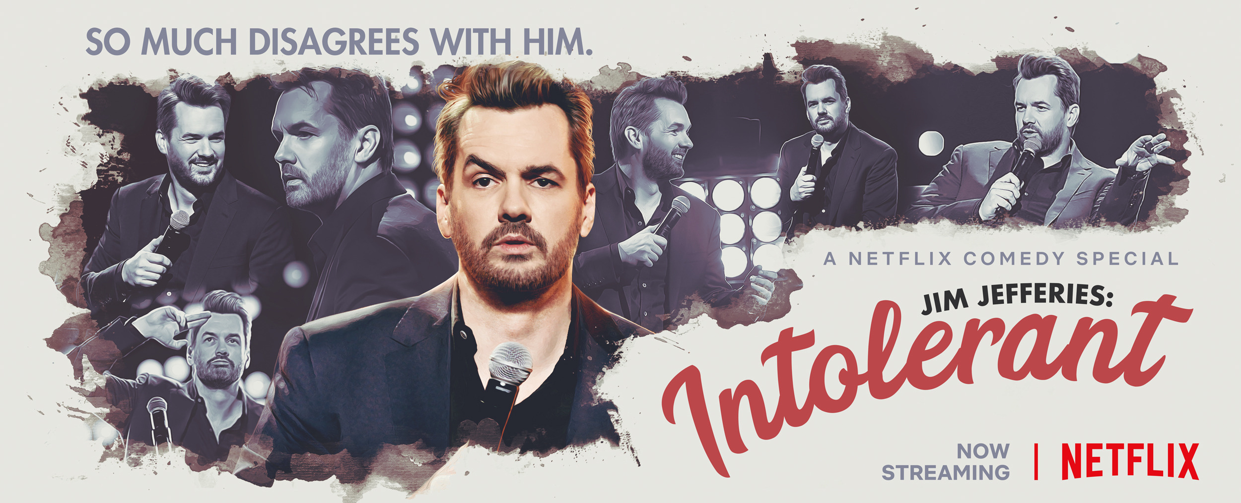 Mega Sized TV Poster Image for Jim Jefferies: Intolerant 