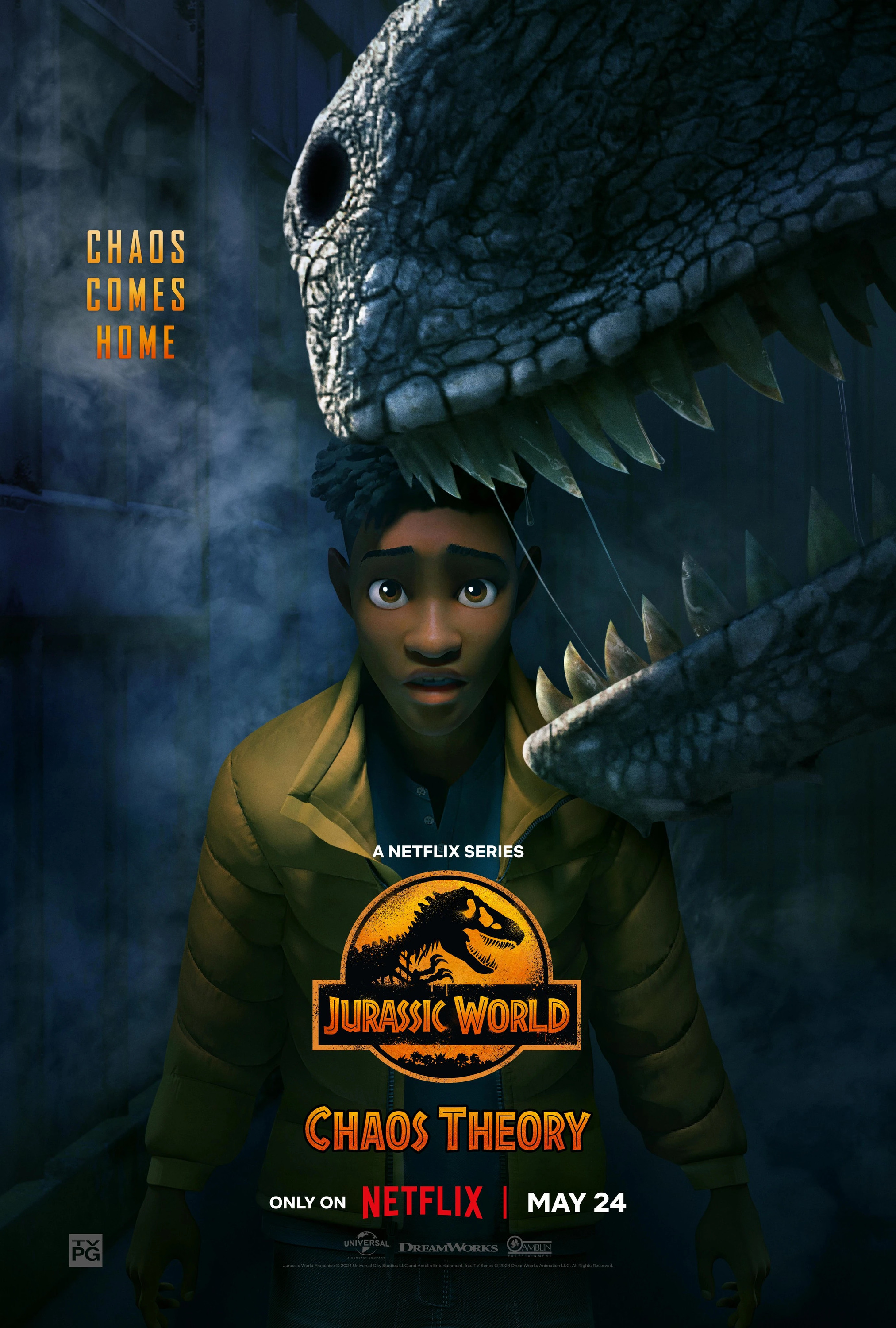 Mega Sized TV Poster Image for Jurassic World: Chaos Theory (#1 of 4)