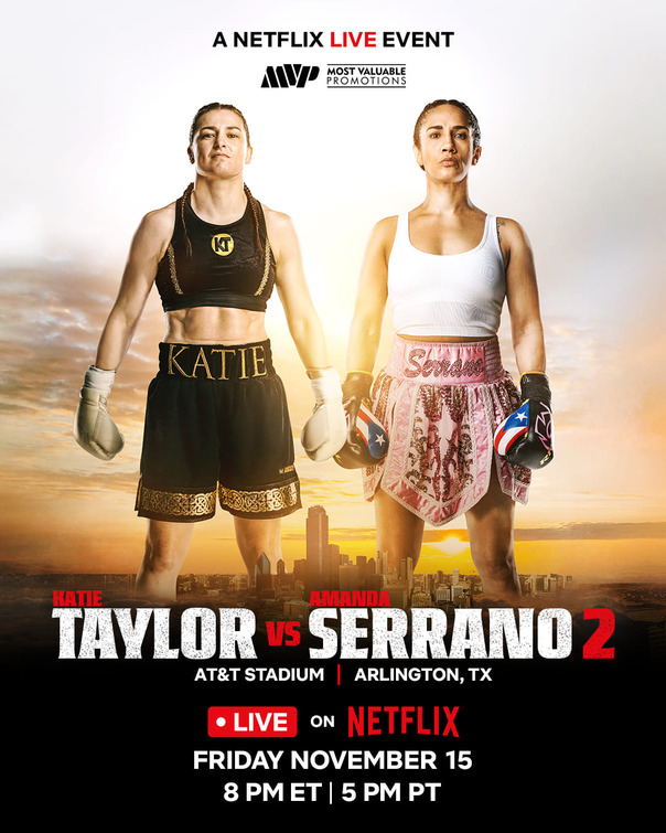 Katie Taylor vs Amanda Serrano 2 Movie Poster