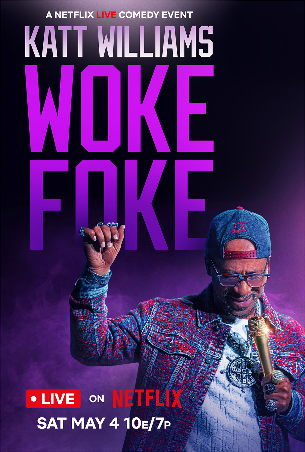 Extra Large TV Poster Image for Katt Williams: Woke Foke (#1 of 2)