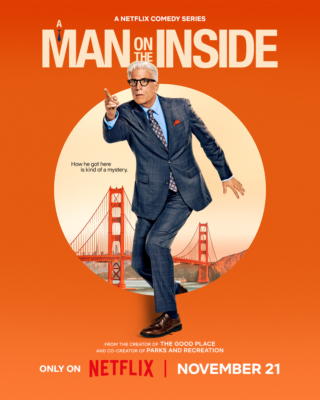 Extra Large TV Poster Image for A Man on the Inside (#1 of 3)