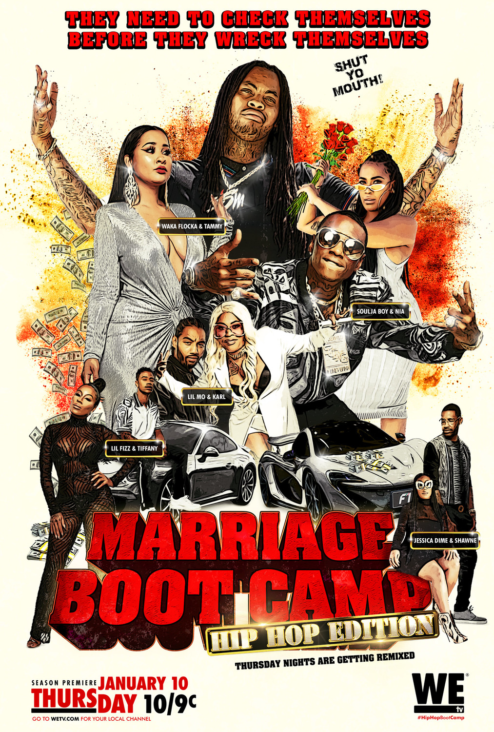 Extra Large TV Poster Image for Marriage Boot Camp: Reality Stars (#7 of 13)