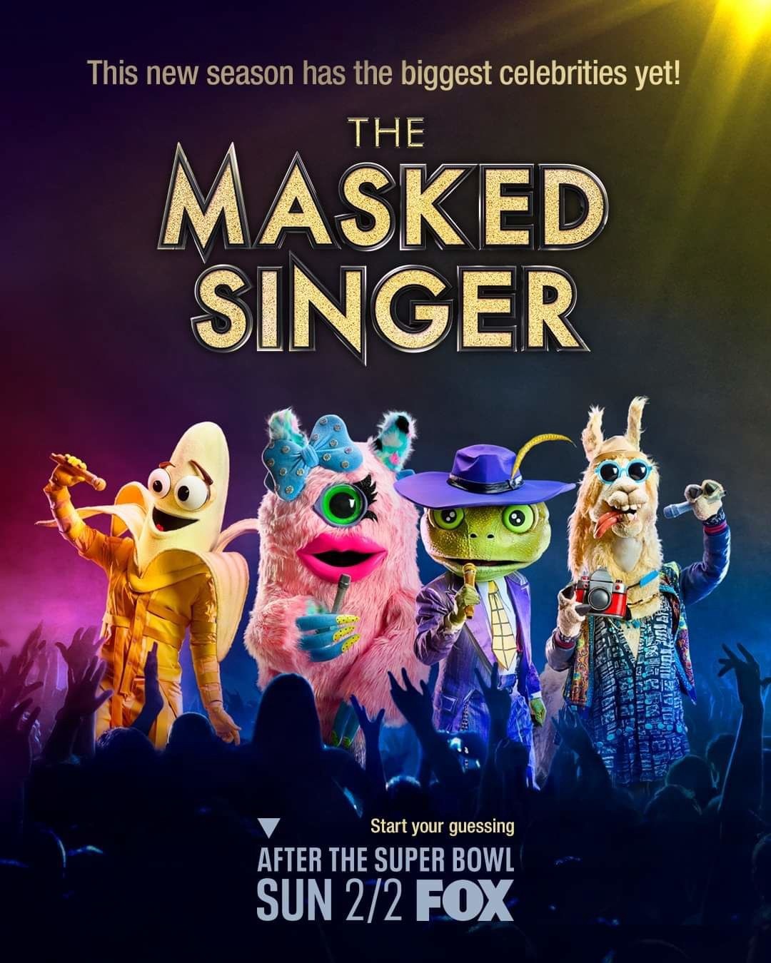 Extra Large TV Poster Image for The Masked Singer (#7 of 18)