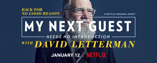 My Next Guest Needs No Introduction with David Letterman Movie Poster