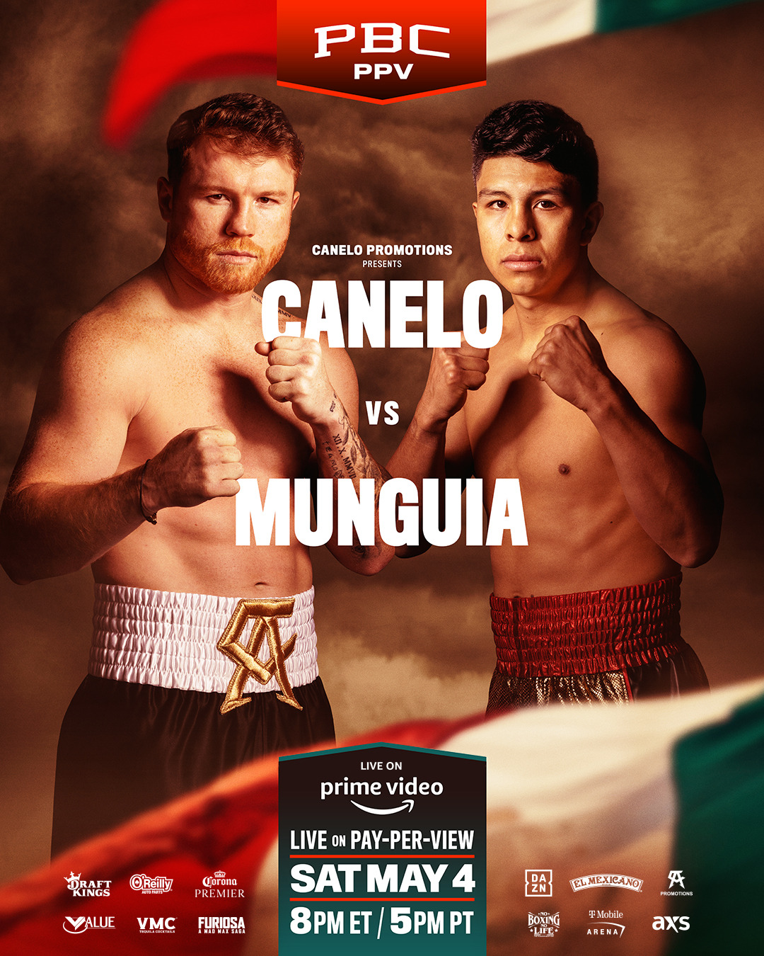 Extra Large TV Poster Image for PBC PPV: Canelo vs Munguia (#1 of 3)