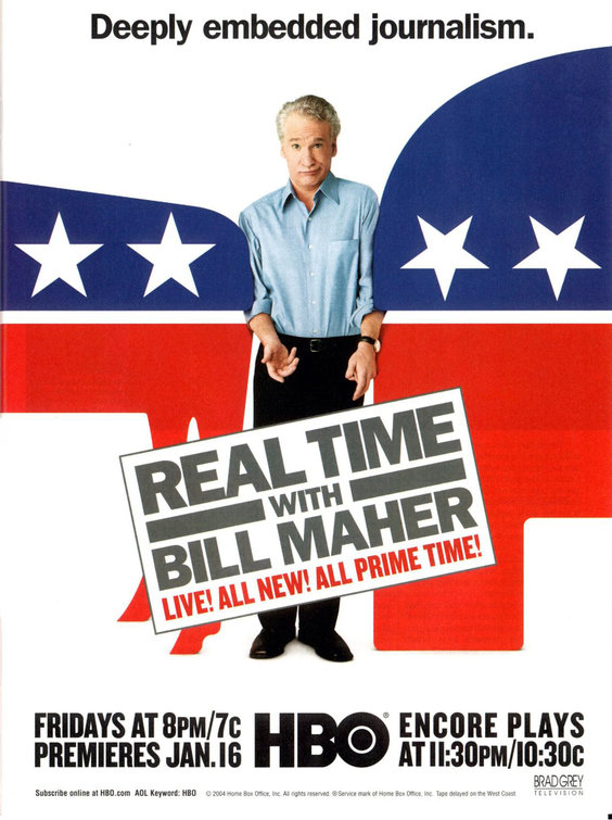 Real Time with Bill Maher Movie Poster