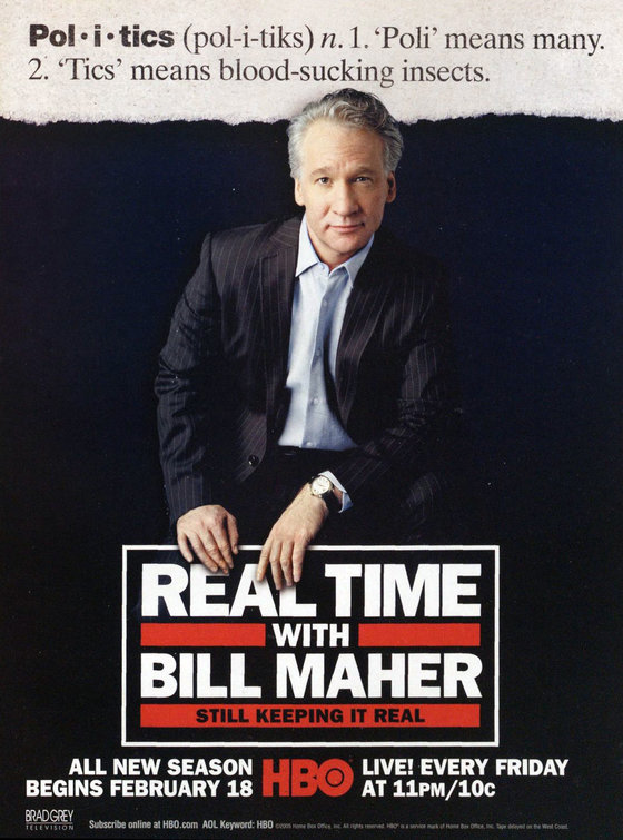 Real Time with Bill Maher Movie Poster