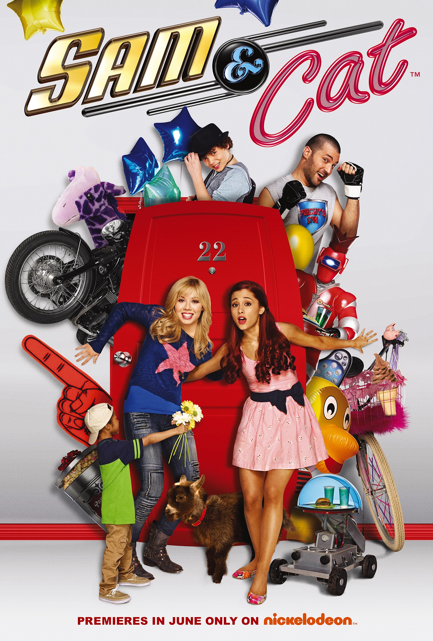 Mega Sized TV Poster Image for Sam & Cat 