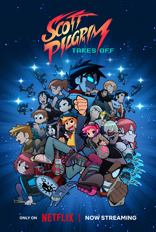 Scott Pilgrim Takes Off Movie Poster