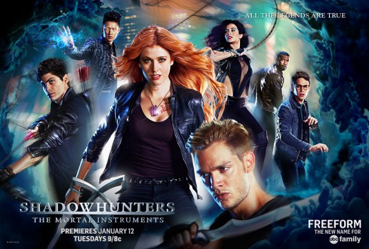 Shadowhunters: The Mortal Instruments Movie Poster