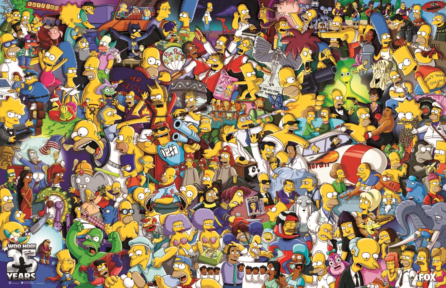 Extra Large TV Poster Image for The Simpsons (#24 of 58)