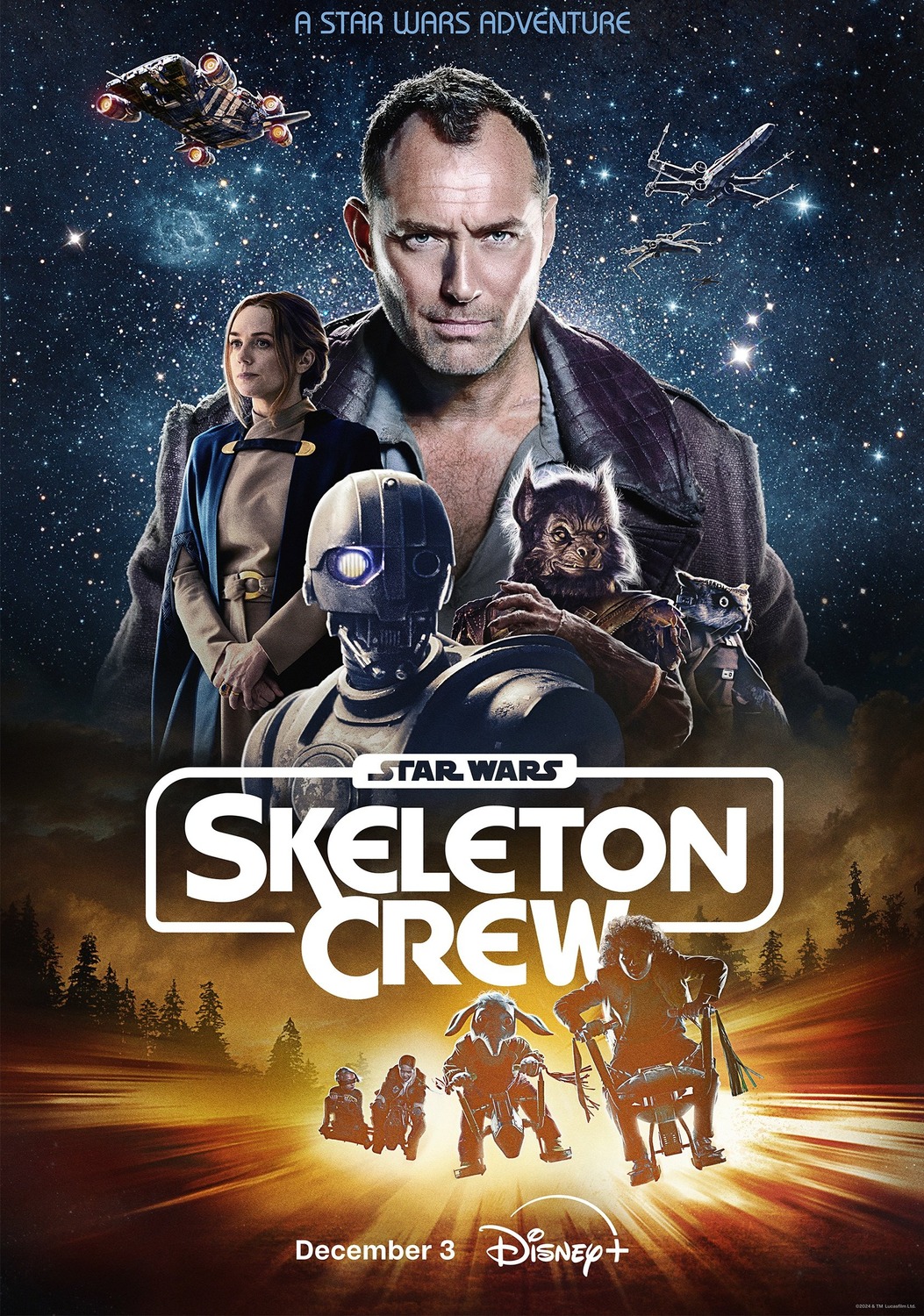 Extra Large TV Poster Image for Skeleton Crew (#3 of 3)