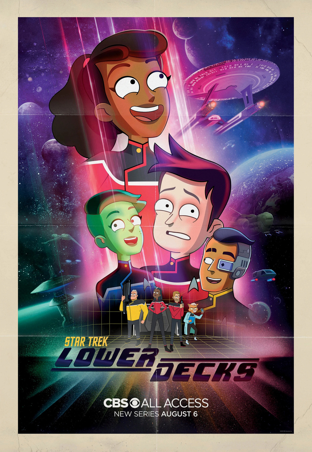 Extra Large TV Poster Image for Star Trek: Lower Decks (#2 of 15)