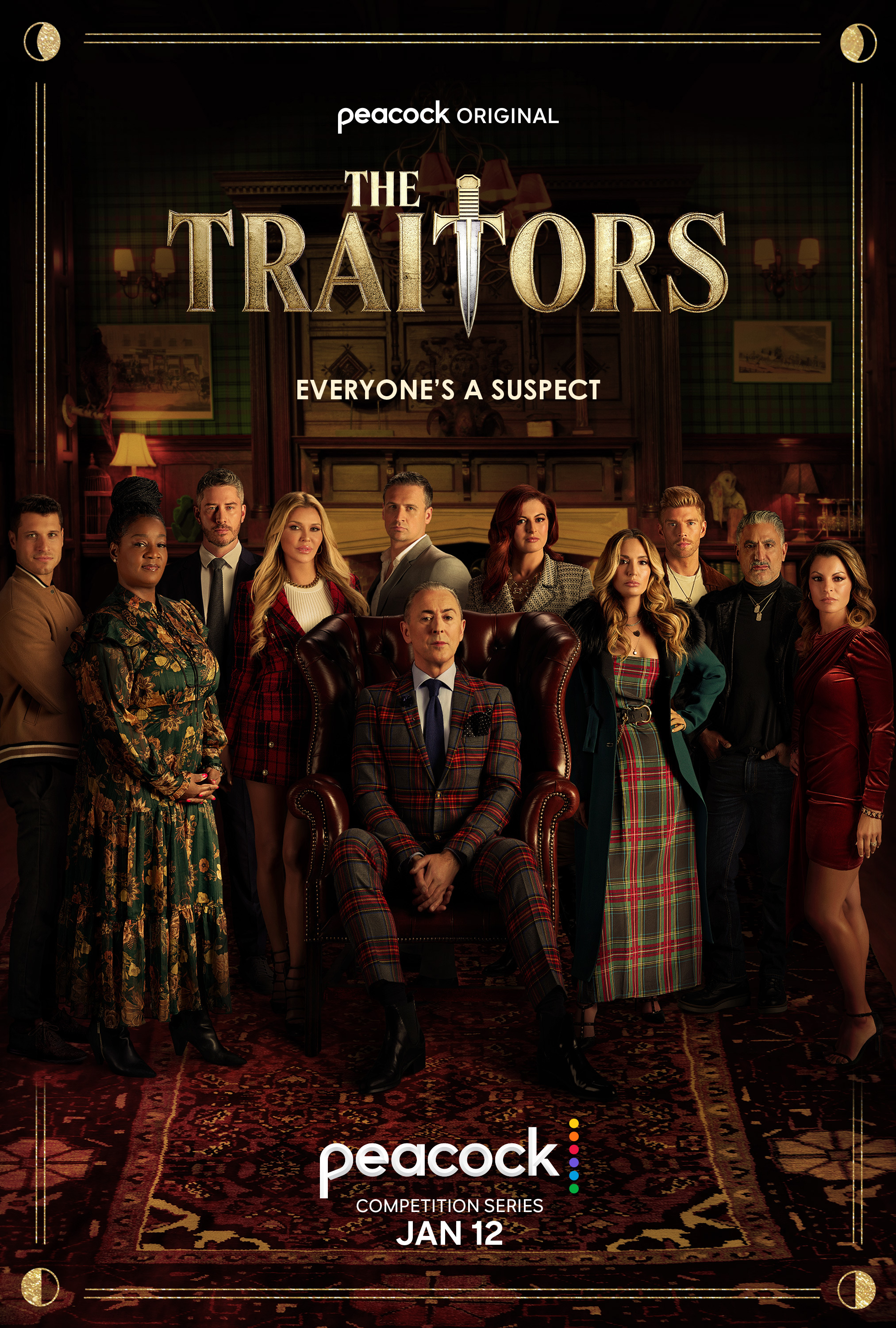 Mega Sized TV Poster Image for The Traitors (#1 of 45)