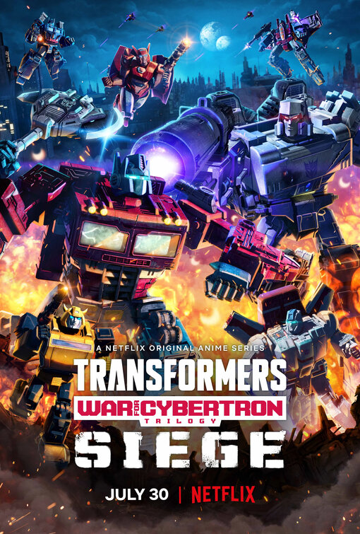 Transformers: War for Cybertron Trilogy Movie Poster