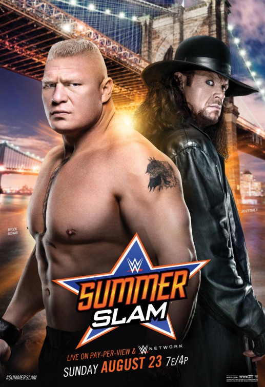 WWE Summerslam Movie Poster