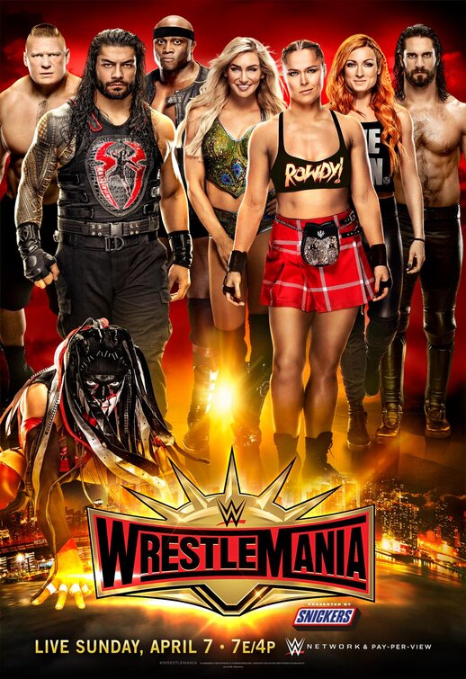 WWE Wrestlemania Movie Poster